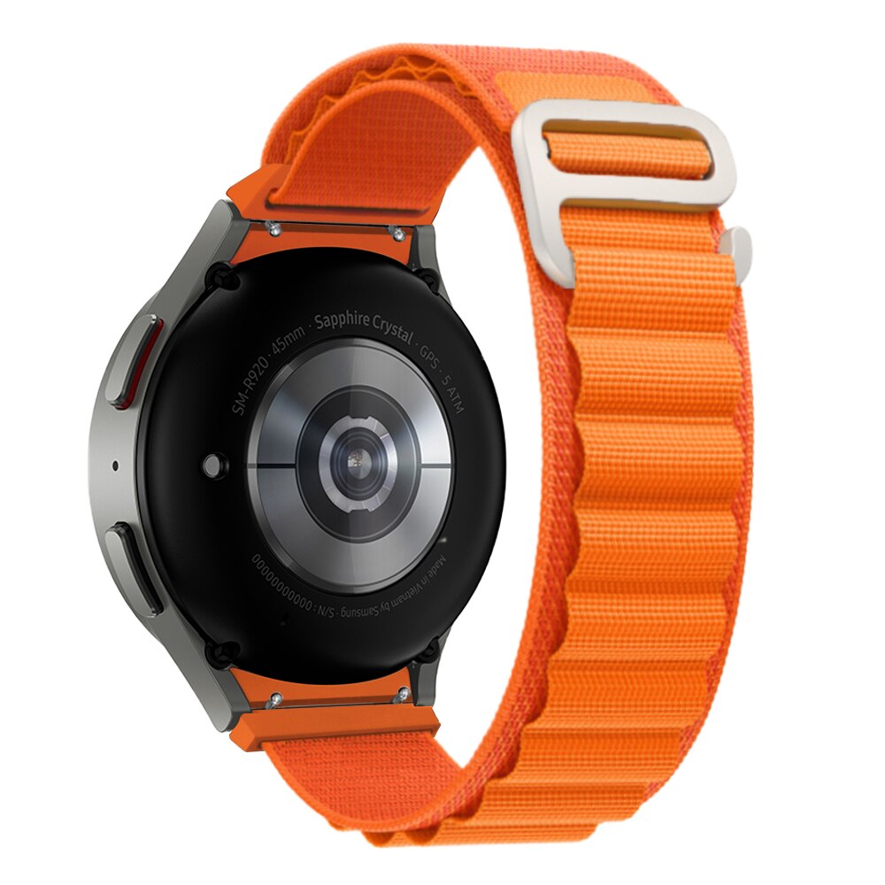 nejlonovyj-reminecz-cloth-wave-dlya-samsung-galaxy-watch-4-5-pomaranchevyj-20mm-1