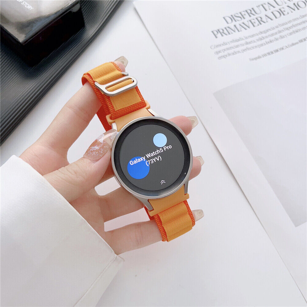 nejlonovyj-reminecz-cloth-wave-dlya-samsung-galaxy-watch-4-5-pomaranchevyj-20mm-5
