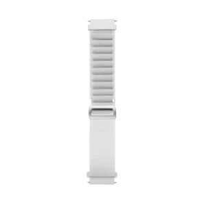 Нейлоновий ремінець NormalCloth Wave для Samsung Galaxy Watch Active (1,2) / Samsung Galaxy Watch 42mm білий 20mm