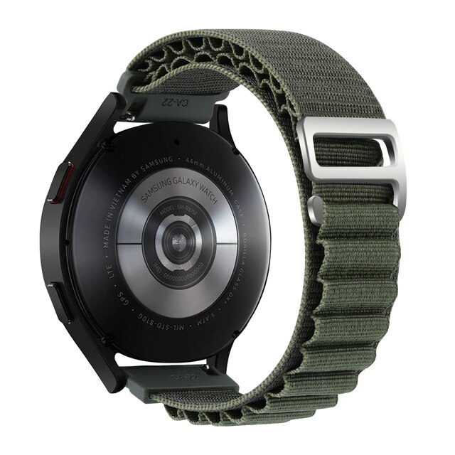 nejlonovyj-reminecz-normalcloth-wave-dlya-samsung-gear-s3-samsung-galaxy-watch-46mm-temno-zelenyj-22mm-1
