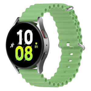Силіконовий ремінець Hump для Samsung Galaxy Watch Active (1,2) / Samsung Galaxy Watch 42mm зелений 20mm