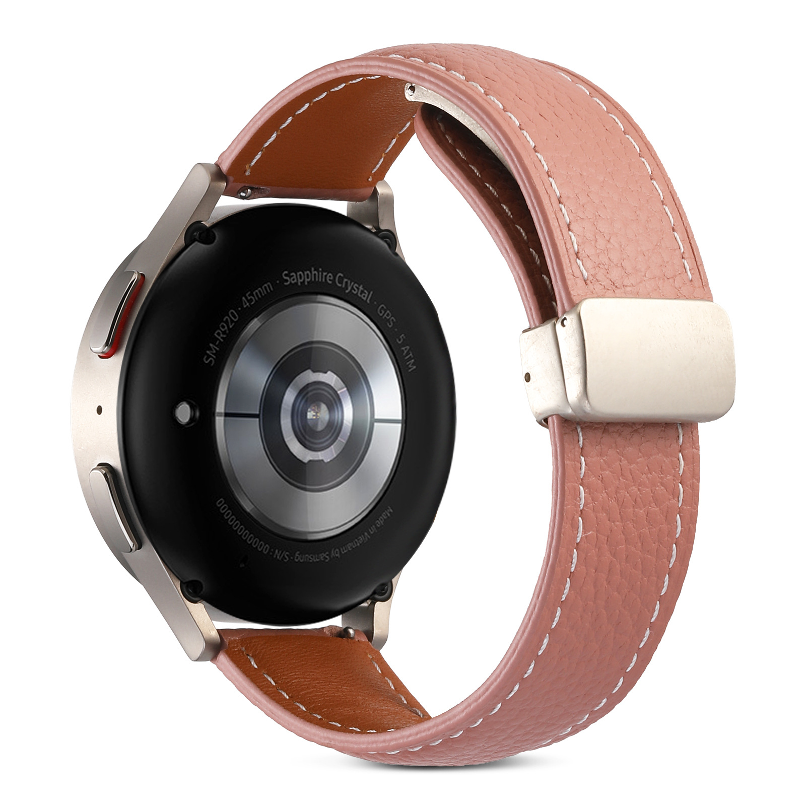 shkiryanyj-reminecz-freez-dlya-samsung-galaxy-watch-4-5-rozhevyj-20mm-2