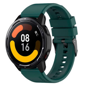 Силіконовий ремінець GT для Samsung Galaxy Watch Active (1,2) / Samsung Galaxy Watch 42mm темно-зелений 20mm