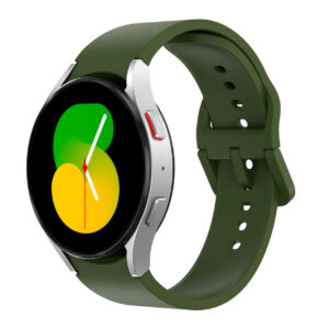 Силіконовий ремінець Color Angle для Samsung Galaxy Watch 4 / 5 / 6 зелений 20mm L