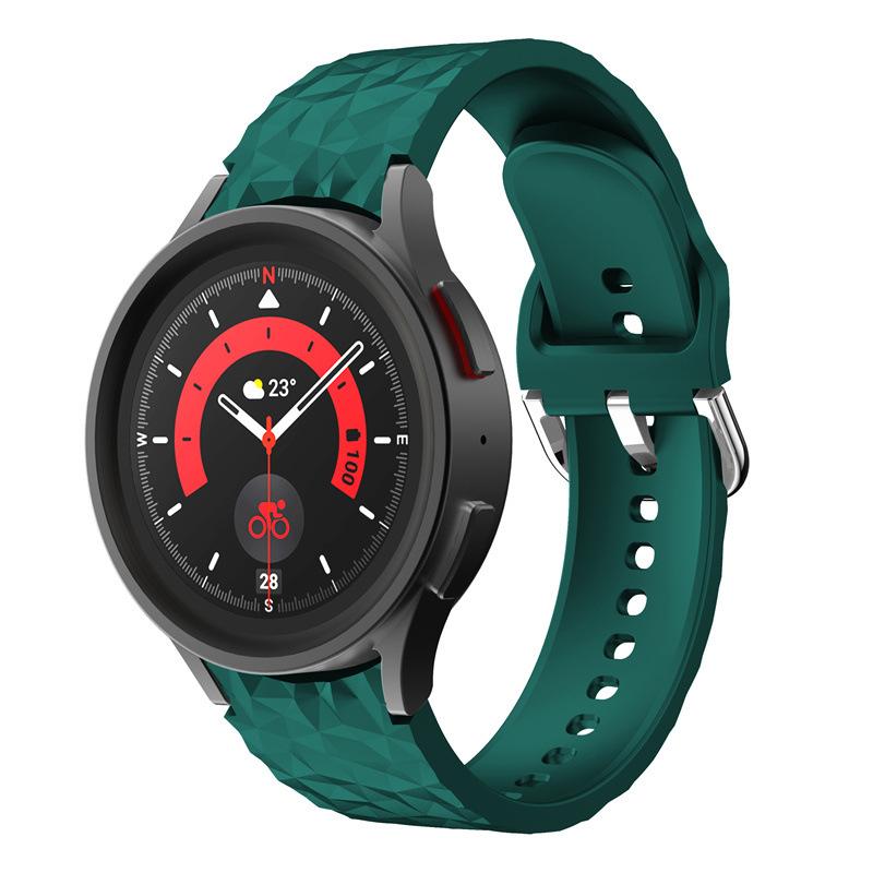 sylikonovyj-reminecz-diamond-dlya-samsung-galaxy-watch-4-5-zelenyj-20mm-1