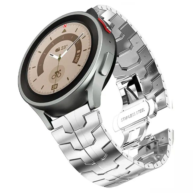 metalevyj-reminecz-iron-dlya-samsung-galaxy-watch-active-12-samsung-galaxy-watch-42mm-sribnyj-20mm-4
