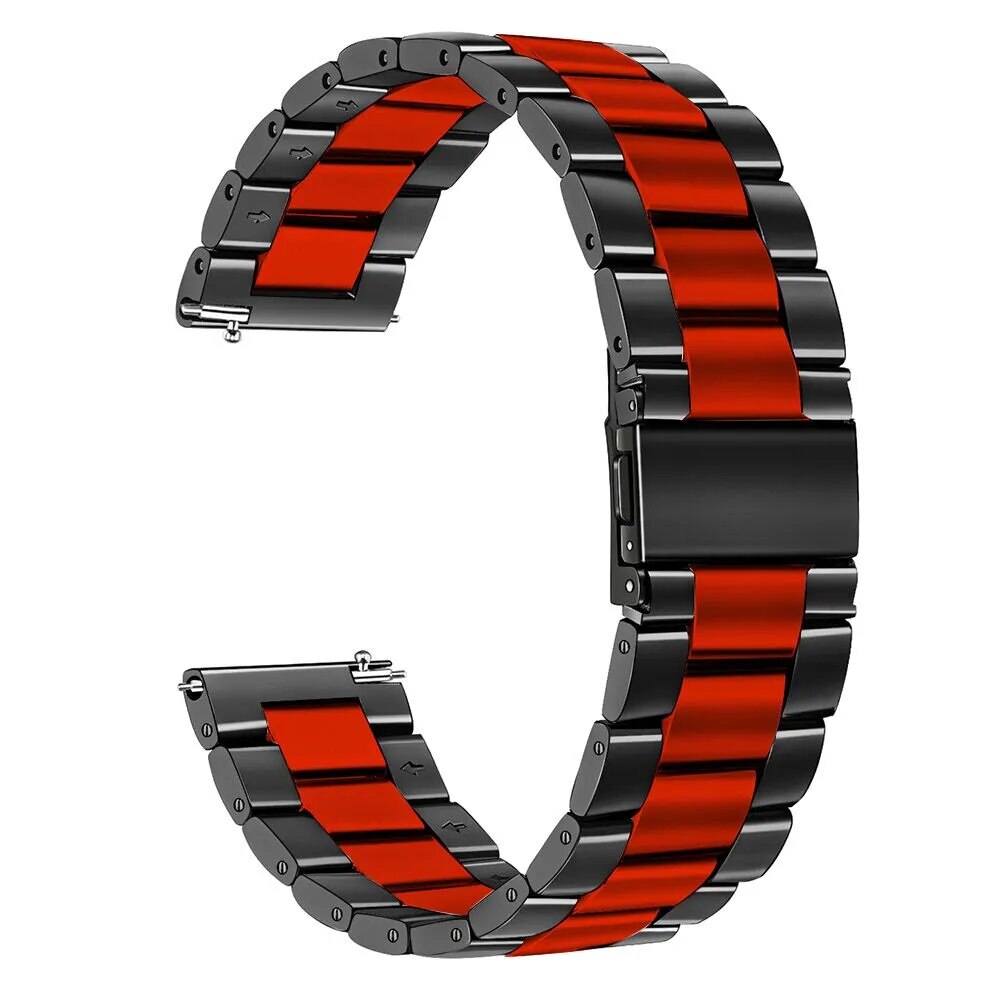 metalevyj-reminecz-stainless-premium-dlya-samsung-gear-s3-samsung-galaxy-watch-46mm-chorno-chervonyj-22mm-2