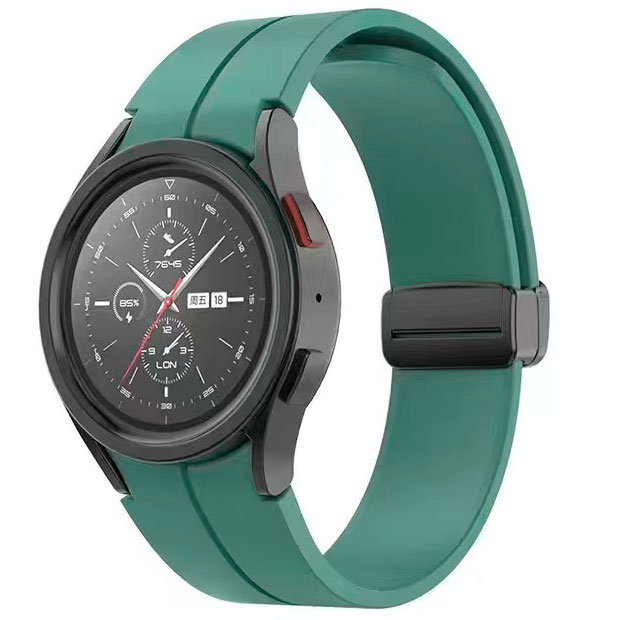 sylikonovyj-reminecz-cls-black-dlya-samsung-galaxy-watch-4-5-6-temno-zelenyj-20mm-5