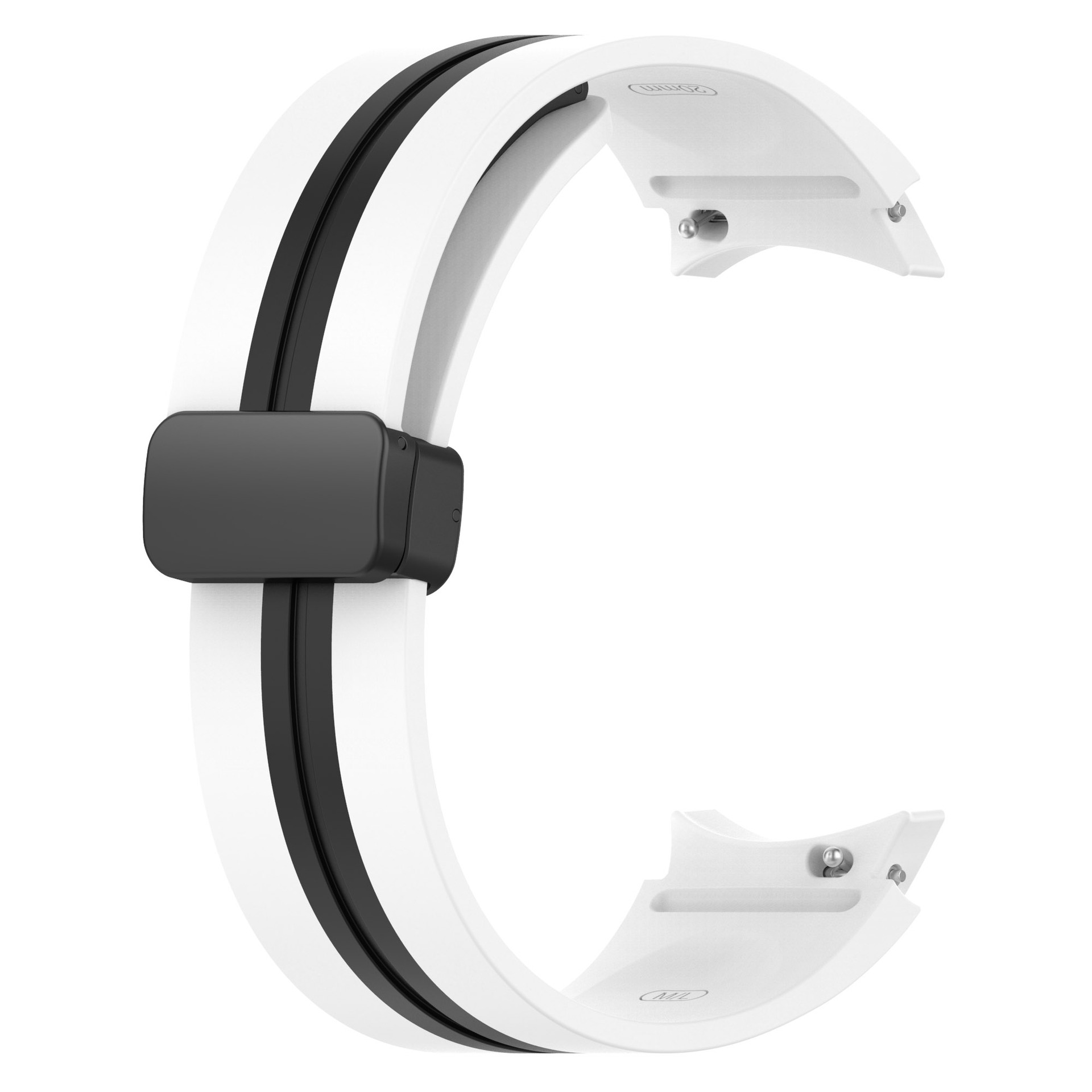 sylikonovyj-reminecz-cls-line-black-dlya-samsung-galaxy-watch-4-5-6-bilo-chornyj-20mm-4
