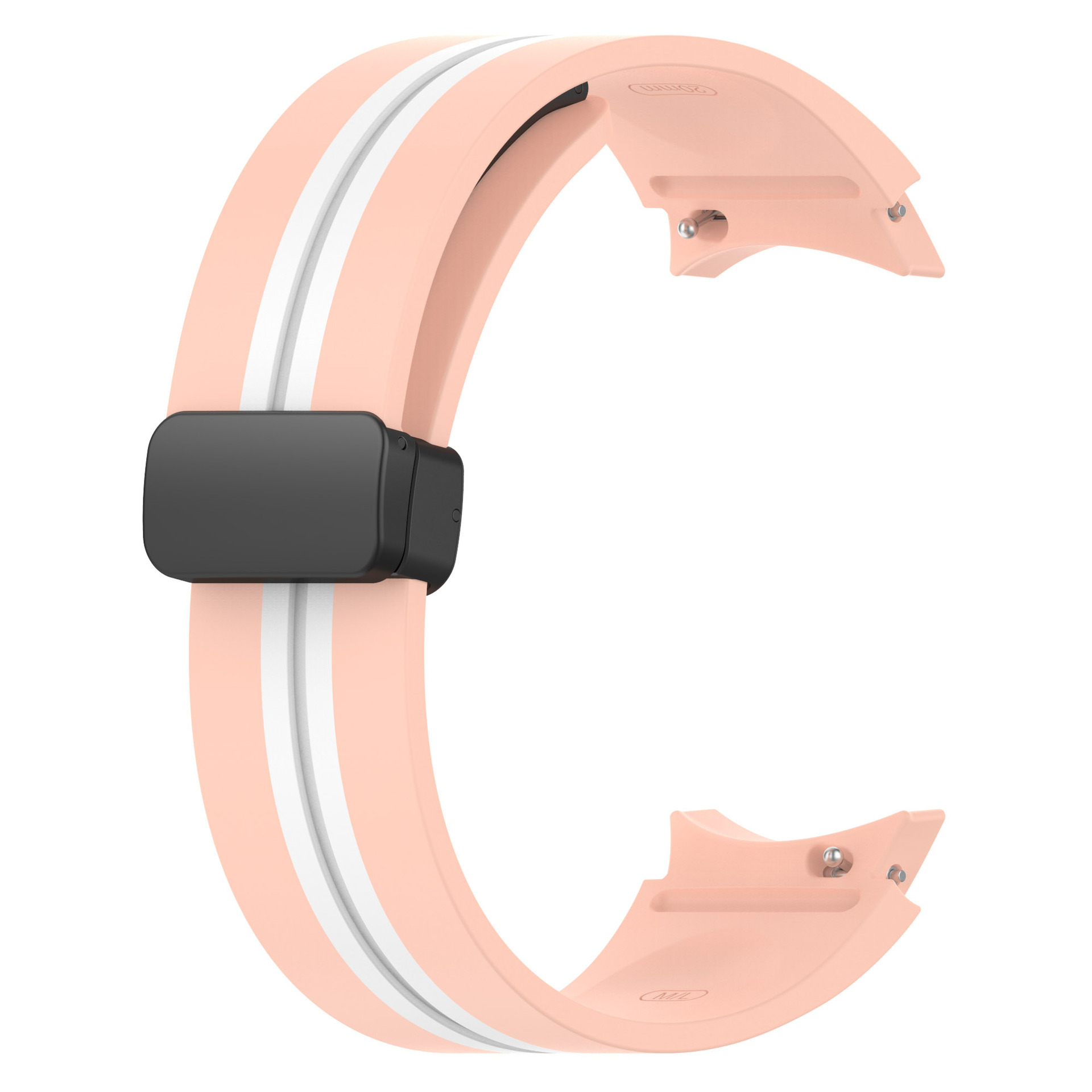sylikonovyj-reminecz-cls-line-black-dlya-samsung-galaxy-watch-4-5-6-rozhevo-bilyj-20mm-4