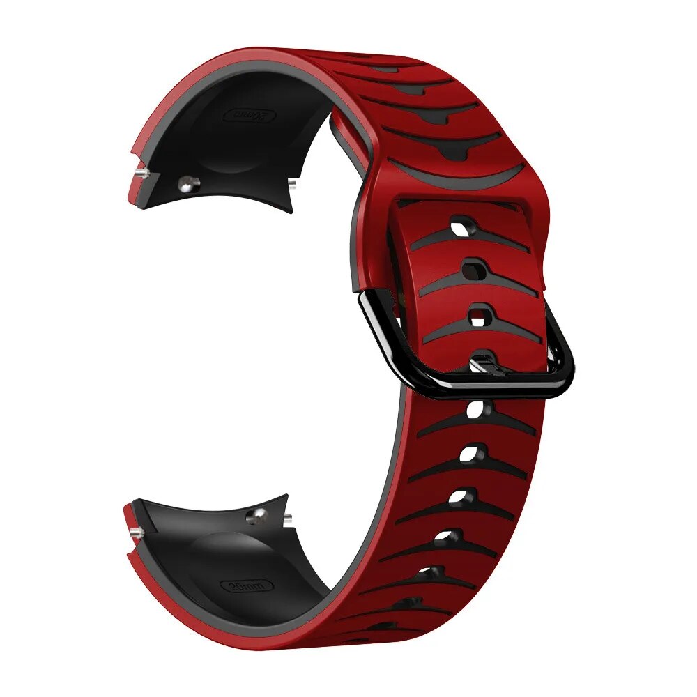 sylikonovyj-reminecz-scales-dlya-samsung-galaxy-watch-4-5-6-chervono-chornyj-20mm-3