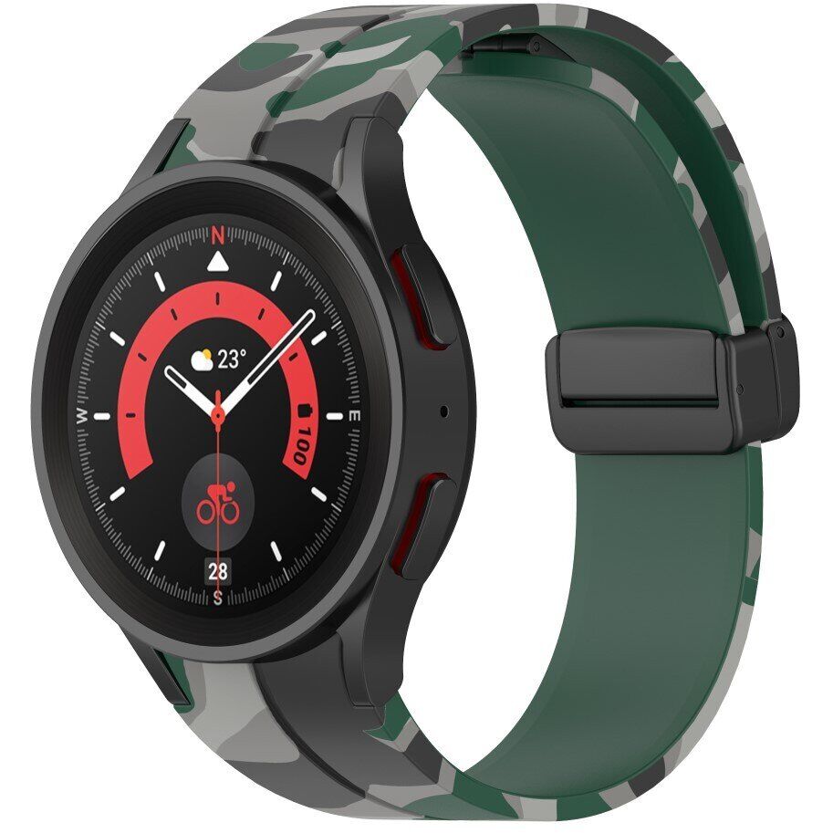 sylikonovyj-reminecz-cls-color-dlya-samsung-galaxy-watch-4-5-6-temno-zelenyj-20mm-2