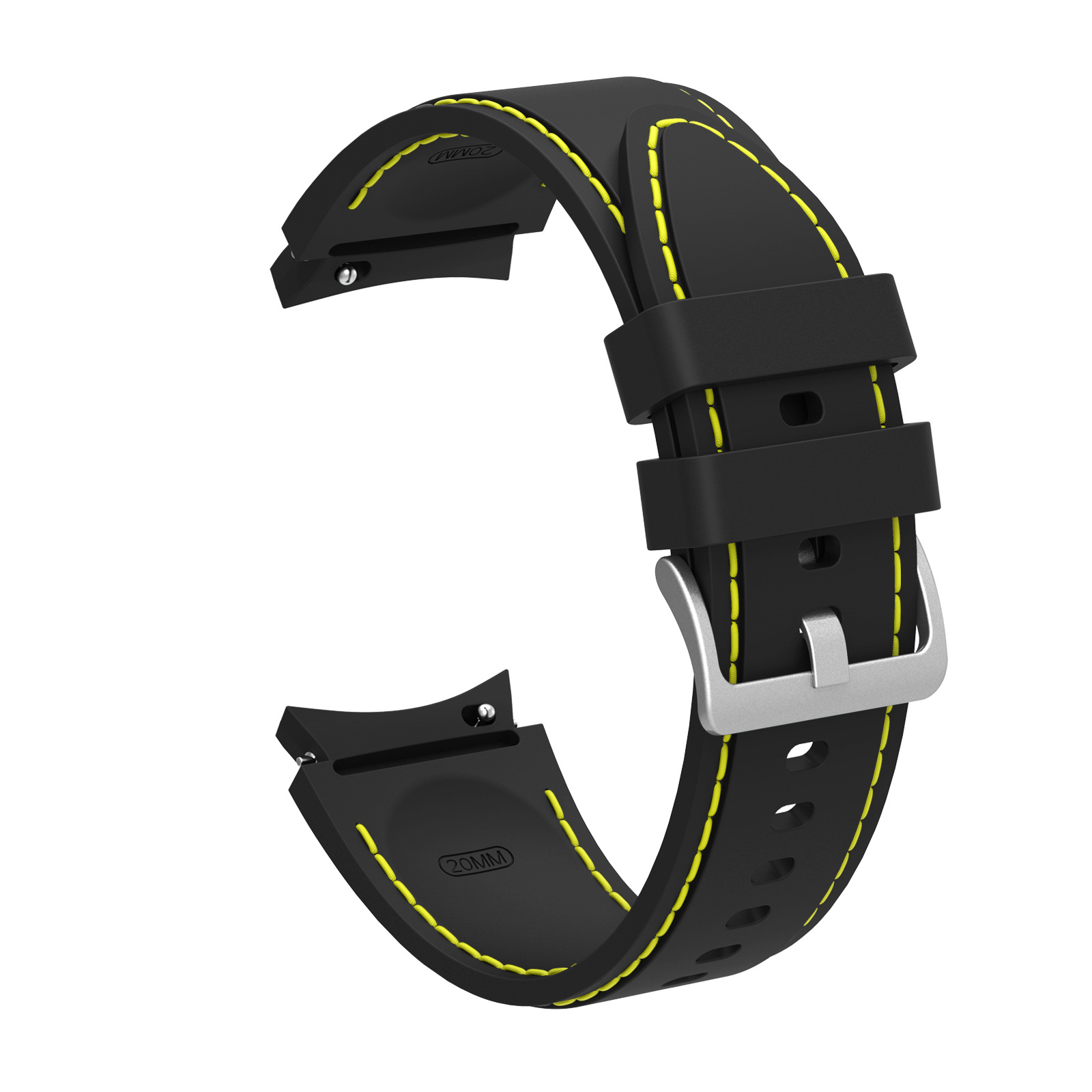 sylikonovyj-reminecz-galaxy-rline-dlya-samsung-galaxy-watch-4-5-6-chorno-zhovtyj-20mm-l-1