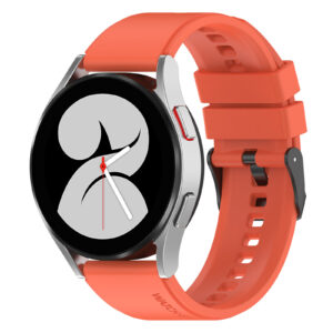 Силіконовий ремінець GT для Samsung Galaxy Watch Active (1,2) / Samsung Galaxy Watch 42mm помаранчевий 20mm