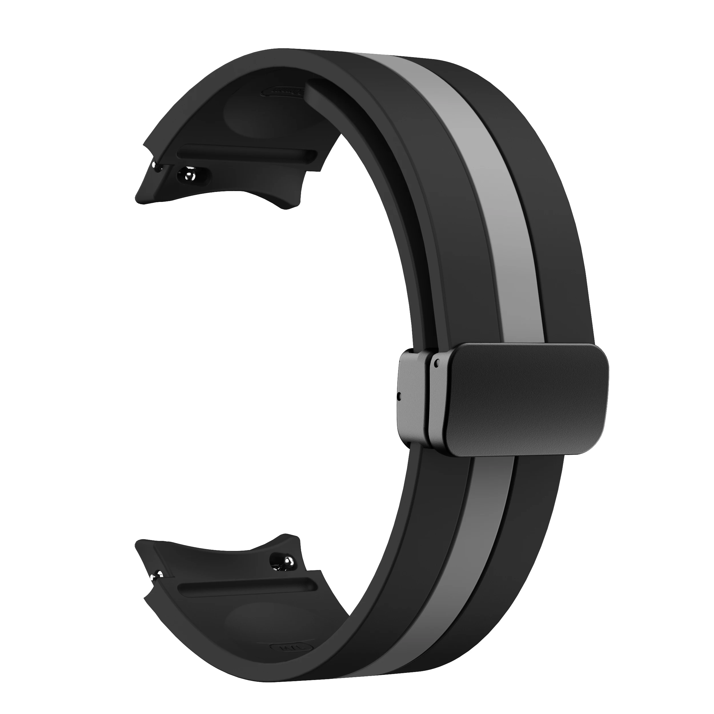 sylikonovyj-reminecz-cls-way-black-dlya-samsung-galaxy-watch-4-5-6-chorno-siryj-20mm-1