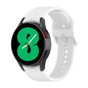 Силіконовий ремінець Color Angle для Samsung Galaxy Watch 4 / 5 / 6 білий 20mm L