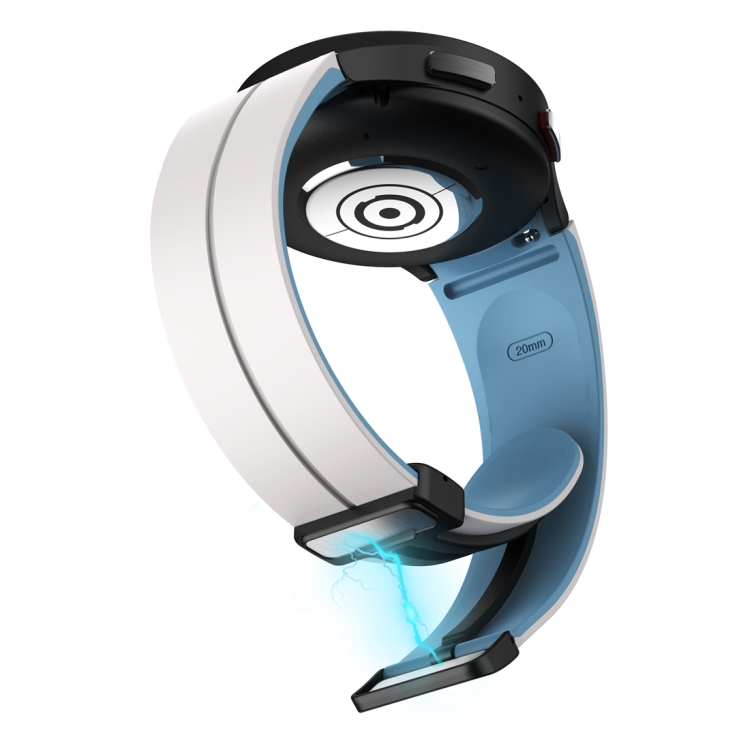 sylikonovyj-reminecz-magnetic-dlya-samsung-galaxy-watch-4-5-6-bilo-blakytnyj-20mm-3