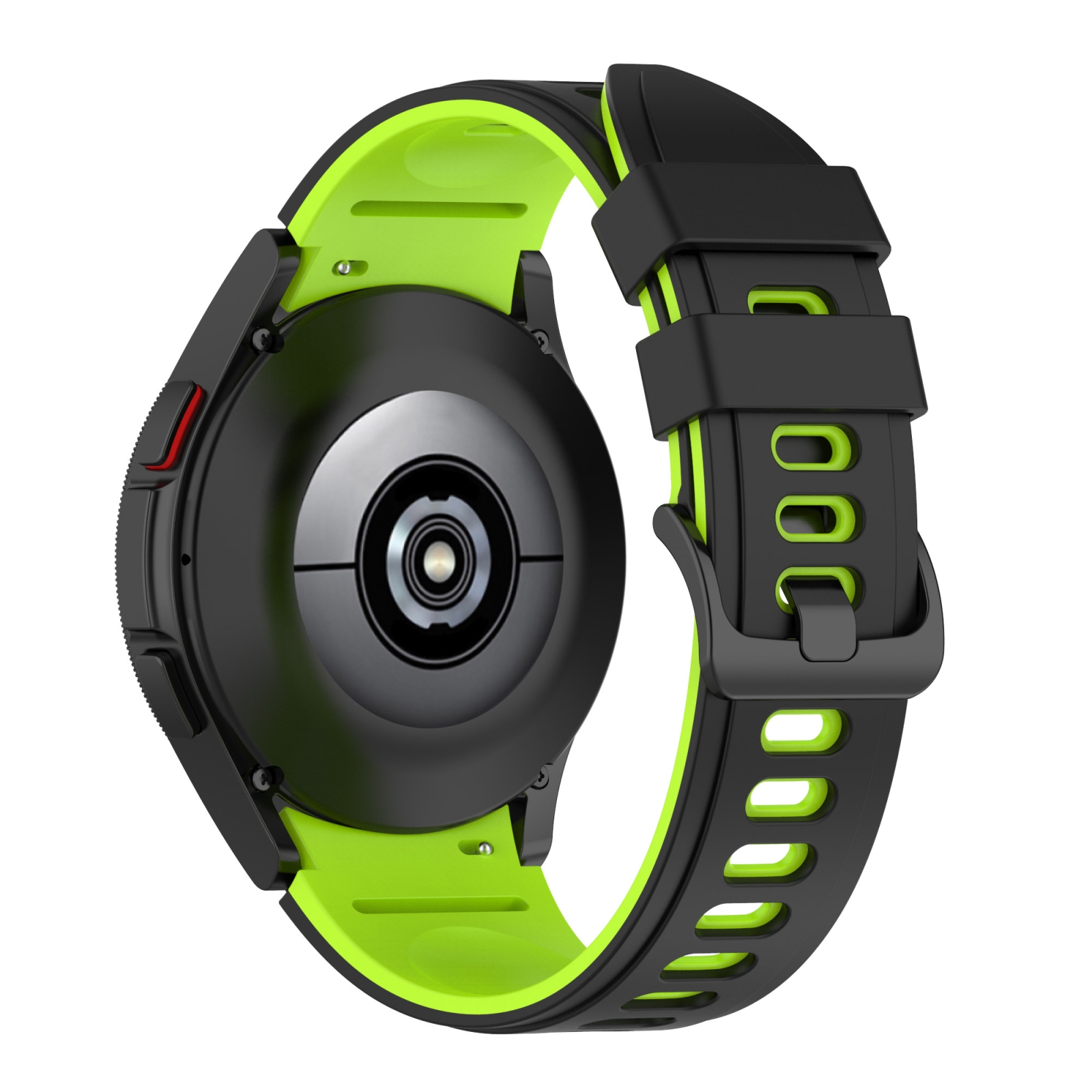 sylikonovyj-reminecz-ricco-dlya-samsung-galaxy-watch-4-5-6-chorno-zelenyj-20mm-2