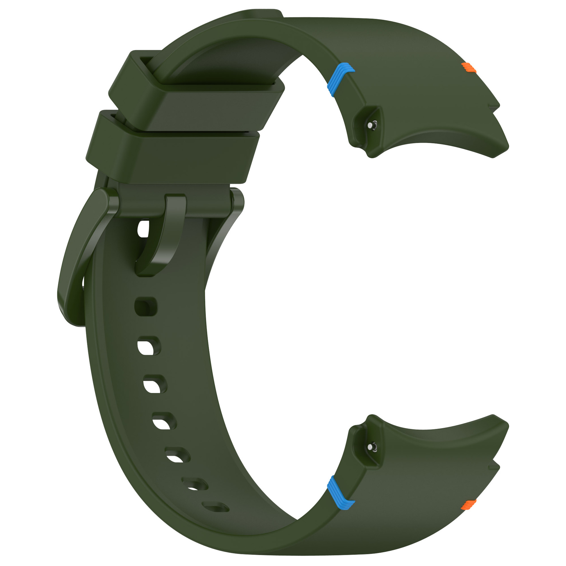 sylikonovyj-reminecz-seven-dlya-samsung-galaxy-watch-4-5-6-temno-zelenyj-3