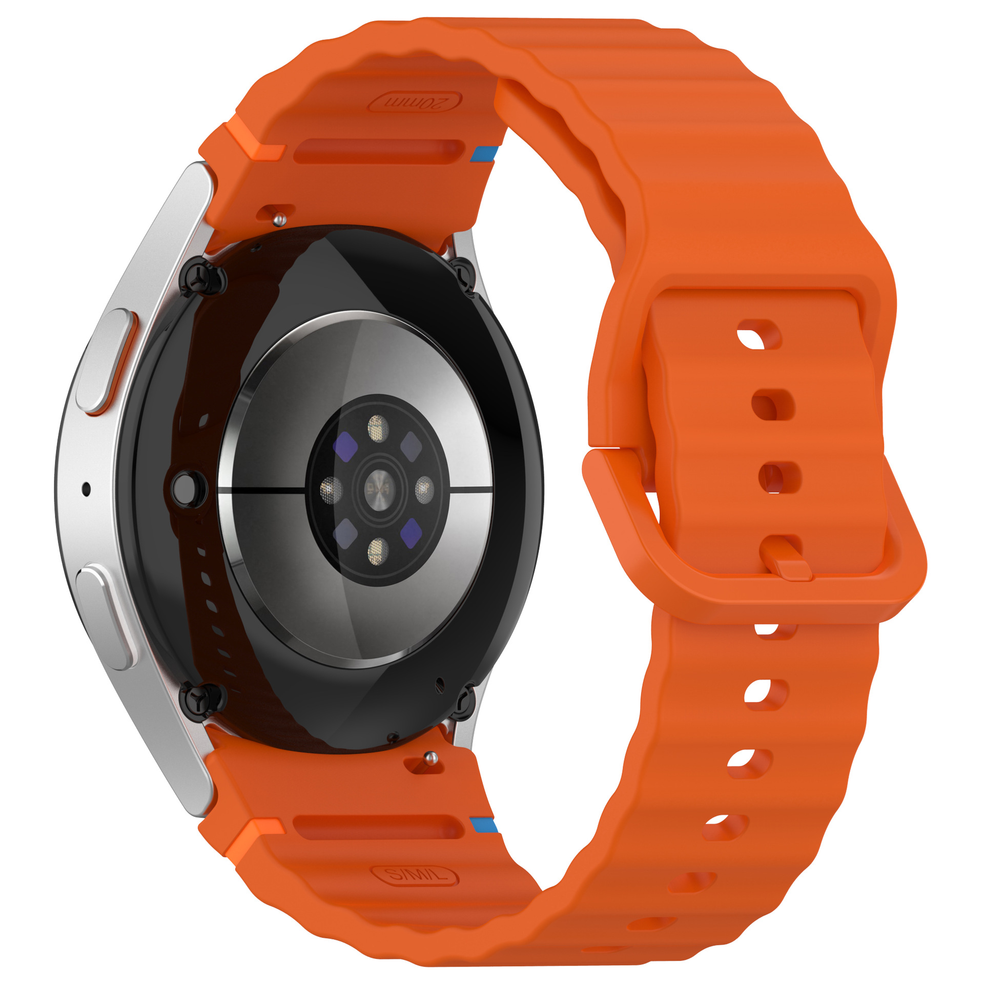 sylikonovyj-reminecz-seven-pro-dlya-samsung-galaxy-watch-4-5-6-7-pomaranchevyj-2