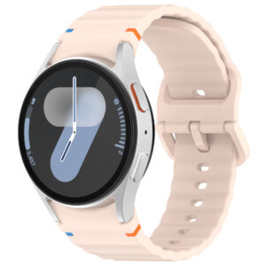 Силіконовий ремінець Seven Pro для Samsung Galaxy Watch 4 / 5 / 6 - рожевий