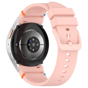 Силіконовий ремінець Seven для Samsung Galaxy Watch 4 / 5 / 6 рожевий 20mm