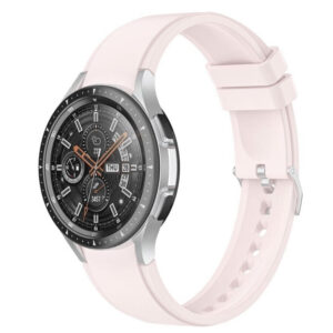 Силіконовий ремінець Galaxy Classic для Samsung Galaxy Watch 4 / 5 / 6 бежевий 20mm L