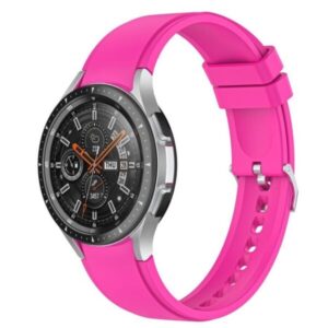 Силіконовий ремінець Galaxy Classic для Samsung Galaxy Watch 4 / 5 / 6 рожевий 20mm L