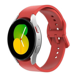 Силіконовий ремінець Color Angle для Samsung Galaxy Watch 4 / 5 / 6 червоний 20mm L