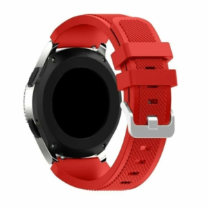 Силіконовий ремінець Gear для Amazfit Bip / Bip Lite / Bip S / Bip U / Bip 3 / Bip 3 Pro / Active - червоний 20mm