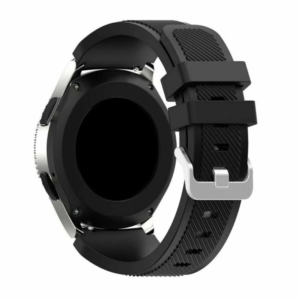 Силіконовий ремінець Gear для Amazfit Bip / Bip Lite / Bip S / Bip U / Bip 3 / Bip 3 Pro / Active - чорний 20mm