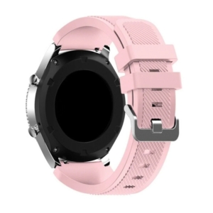 Силіконовий ремінець Gear для Amazfit Bip / Bip Lite / Bip S / Bip U / Bip 3 / Bip 3 Pro / Active - рожевий 20mm