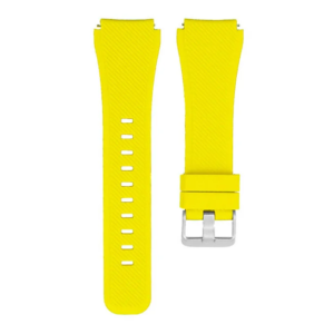 Силіконовий ремінець Gear для Amazfit Bip / Bip Lite / Bip S / Bip U / Bip 3 / Bip 3 Pro / Active - жовтий 20mm