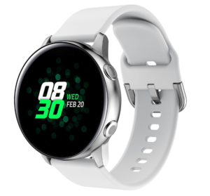 Силіконовий ремінець Normal для Amazfit Bip / Bip Lite / Bip S / Bip U / Bip 3 / Bip 3 Pro / Active - білий 20mm