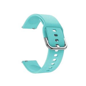 Силіконовий ремінець Normal для Amazfit Bip / Bip Lite / Bip S / Bip U / Bip 3 / Bip 3 Pro / Active - бірюзовий 20mm