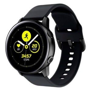 Силіконовий ремінець One для Amazfit Bip / Bip Lite / Bip S / Bip U / Bip 3 / Bip 3 Pro / Active - чорний 20mm