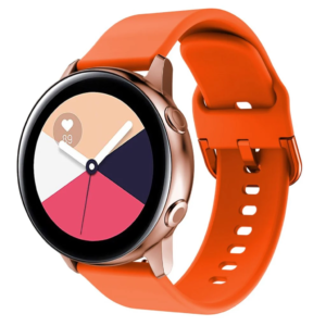 Силіконовий ремінець One для Amazfit Bip / Bip Lite / Bip S / Bip U / Bip 3 / Bip 3 Pro / Active - помаранчевий 20mm