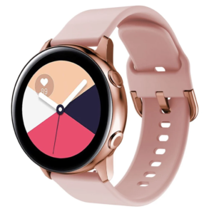 Силіконовий ремінець One для Amazfit Bip / Bip Lite / Bip S / Bip U / Bip 3 / Bip 3 Pro / Active - рожевий 20mm