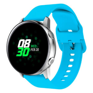 Силіконовий ремінець One для Amazfit Bip / Bip Lite / Bip S / Bip U / Bip 3 / Bip 3 Pro / Active - світло-синій 20mm