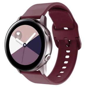 Силіконовий ремінець One для Amazfit Bip / Bip Lite / Bip S / Bip U / Bip 3 / Bip 3 Pro / Active - темно-червоний 20mm