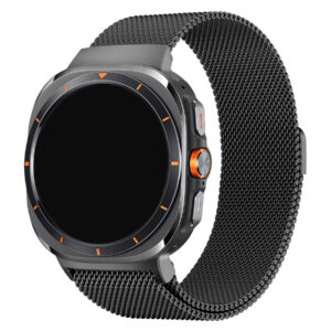 Металевий ремінець Milanese Loop для Samsung Galaxy Watch Ultra - чорний