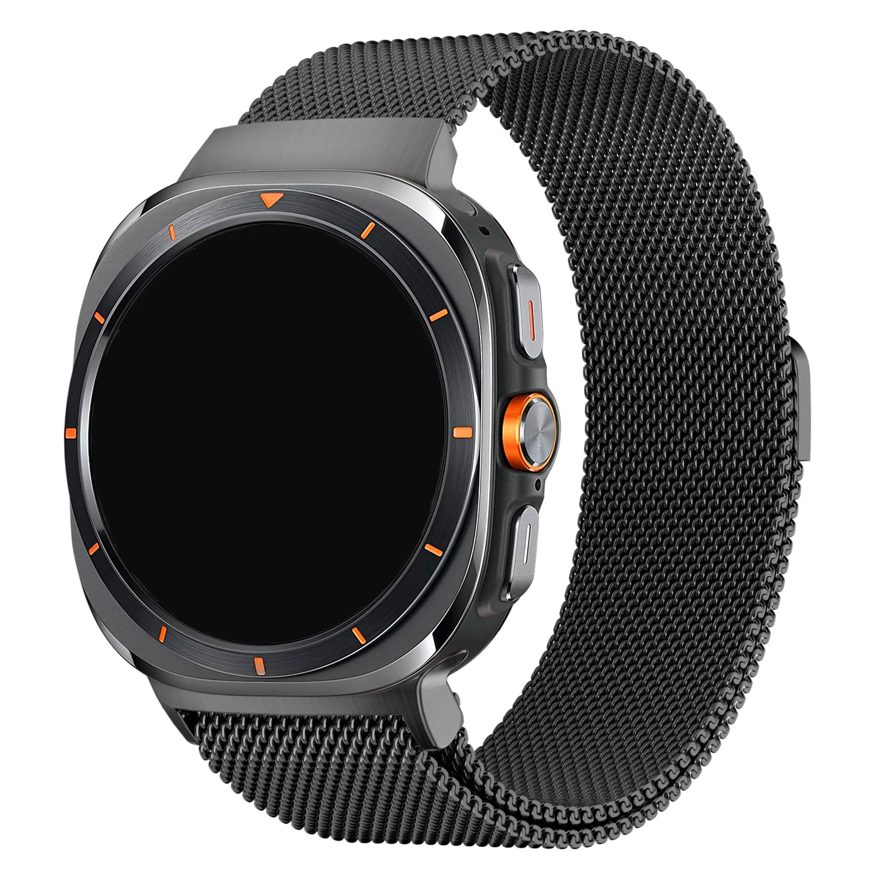 metalevyj-reminecz-milanese-button-dlya-samsung-galaxy-watch-ultra-chornyj-2