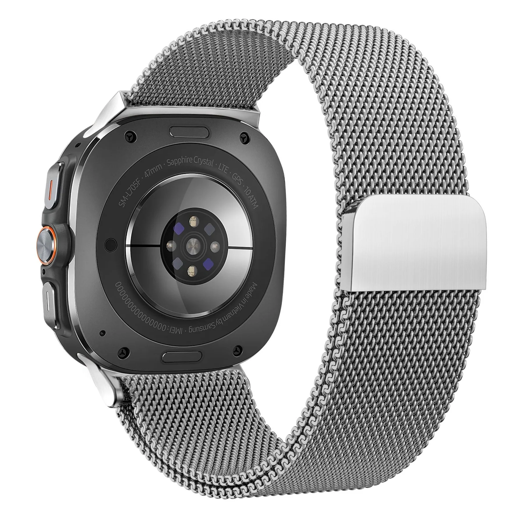 metalevyj-reminecz-milanese-loop-dlya-samsung-galaxy-watch-ultra-siryj-1