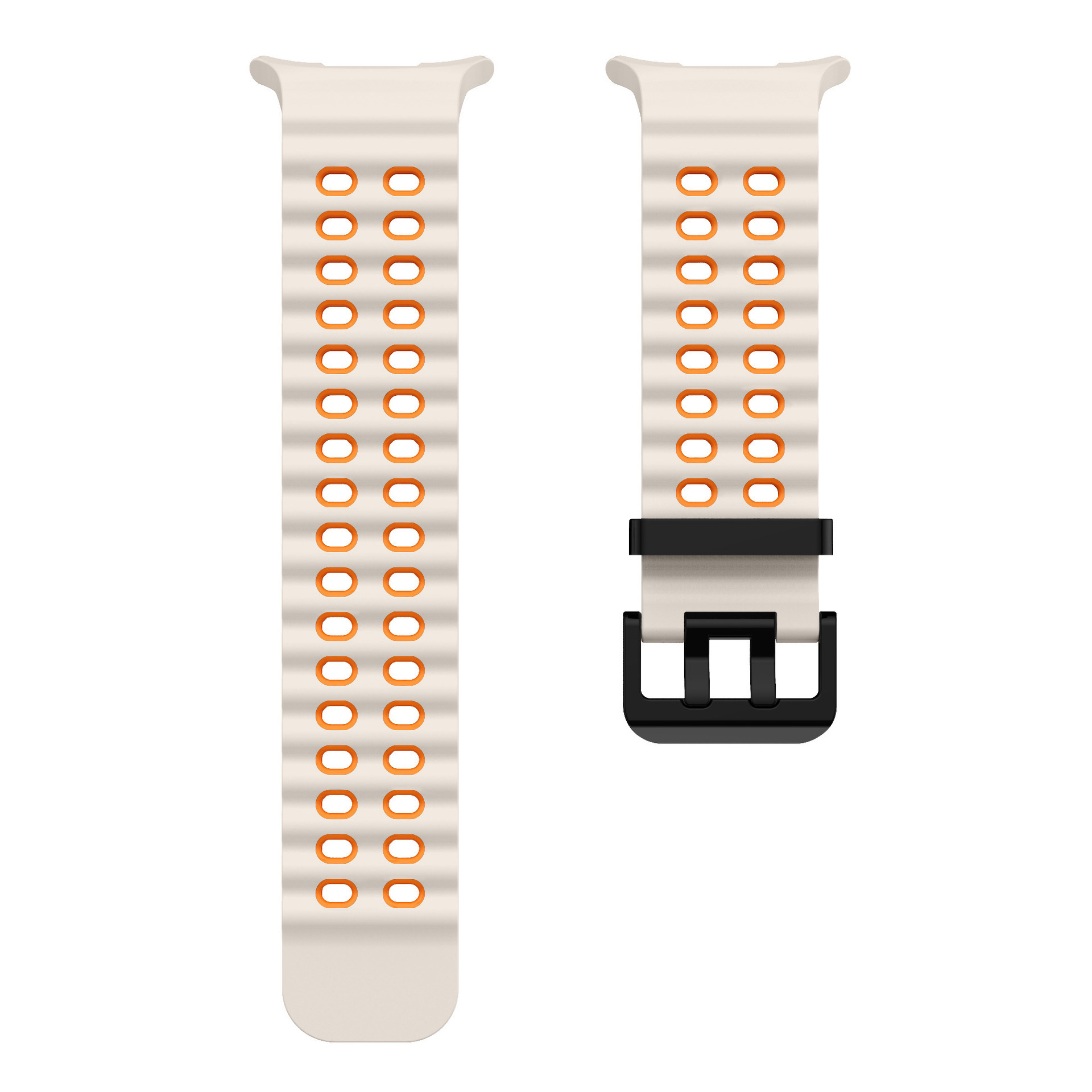 sylikonovyj-reminecz-classic-color-dlya-samsung-galaxy-watch-ultra-kremovo-pomaranchevyj-5