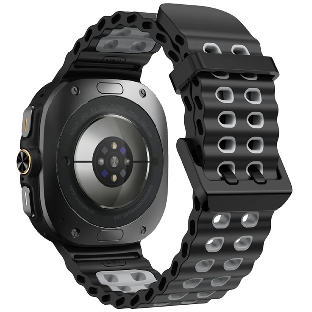 sylikonovyj-reminecz-classic-color-dlya-samsung-galaxy-watch-ultra-chorno-siryj-1