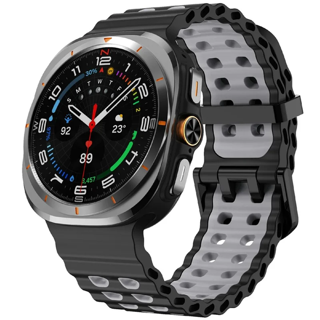 sylikonovyj-reminecz-classic-color-dlya-samsung-galaxy-watch-ultra-chorno-siryj-2