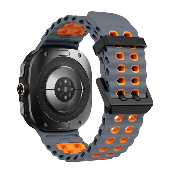 sylikonovyj-reminecz-classic-color-dlya-samsung-galaxy-watch-ultra-siro-pomaranchevyj-1