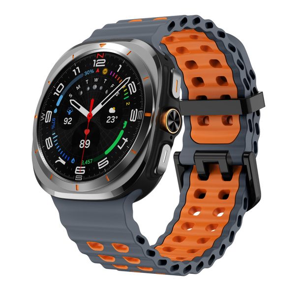 sylikonovyj-reminecz-classic-color-dlya-samsung-galaxy-watch-ultra-siro-pomaranchevyj-2