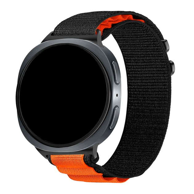 nejlonovyj-reminecz-alphinestrap-dlya-samsung-galaxy-watch-8-40mm-44mm-8-classic-chorno-pomaranchevyj-2