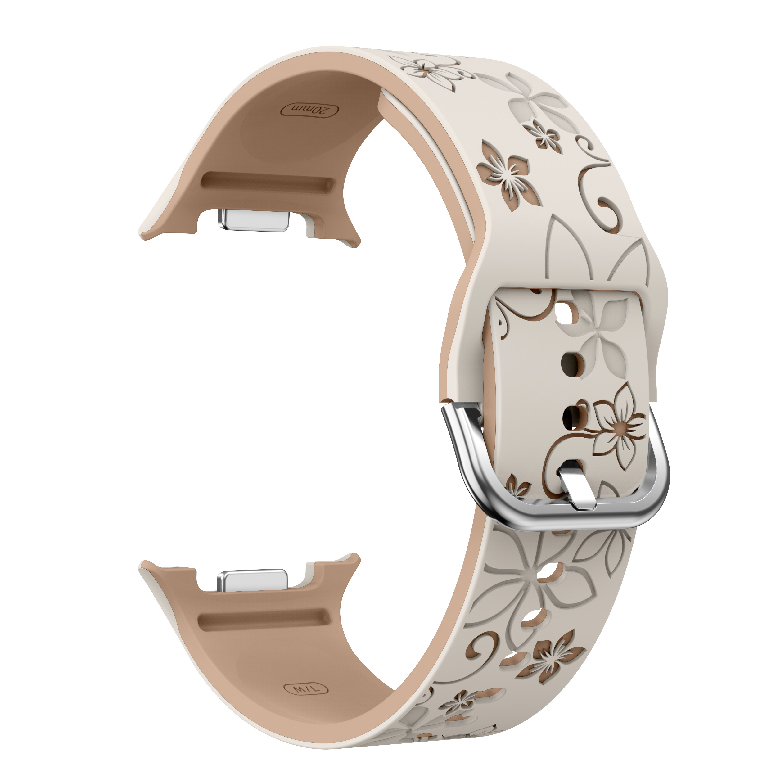 sylikonovyj-reminecz-bloomy-dlya-samsung-galaxy-watch-8-40mm-44mm-8-classic-molochno-bezhevyj-3